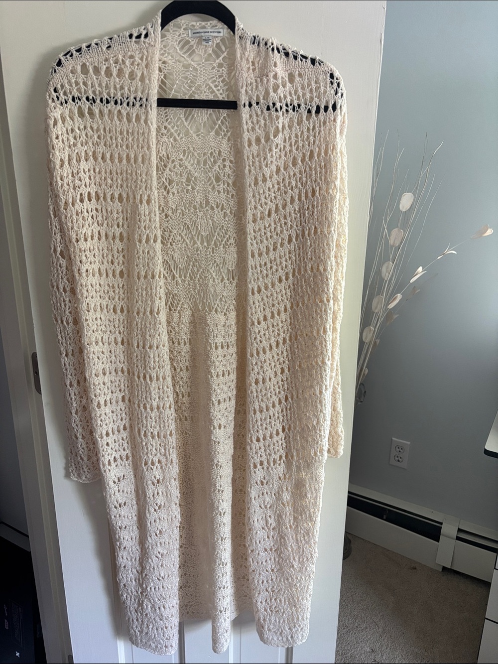 American Eagle Crochet Cardigan